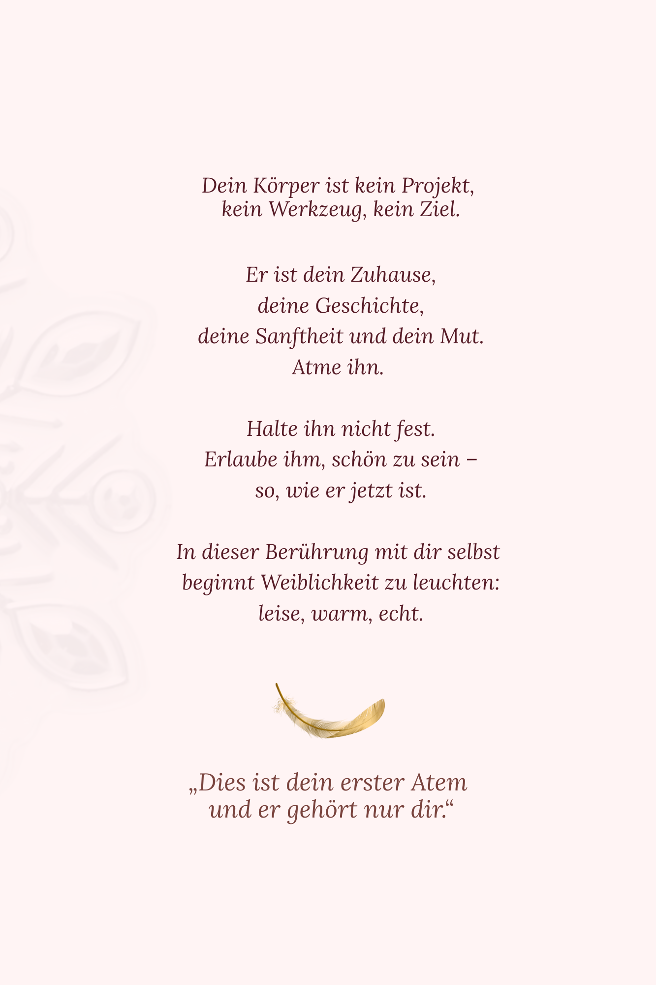 Taschenbuch "Achtsame Winter-Rituale für Frauen"