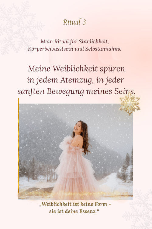 Taschenbuch "Achtsame Winter-Rituale für Frauen"