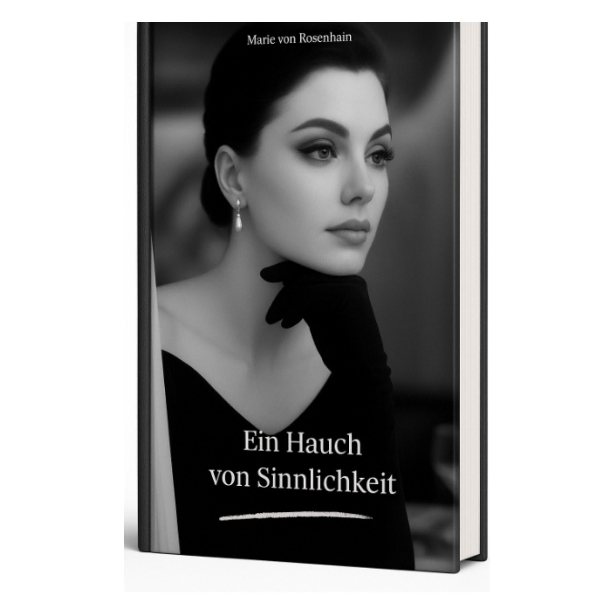 Notizbuch "Ein Hauch von Sinnlichkeit"  von Marie von Rosenhain - 200 Seiten liniert